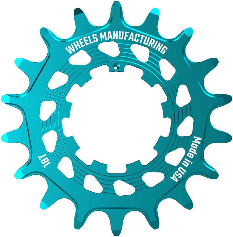 Wheels Manufacturing SOLO-SPEED Cog - 18t Green main image 1