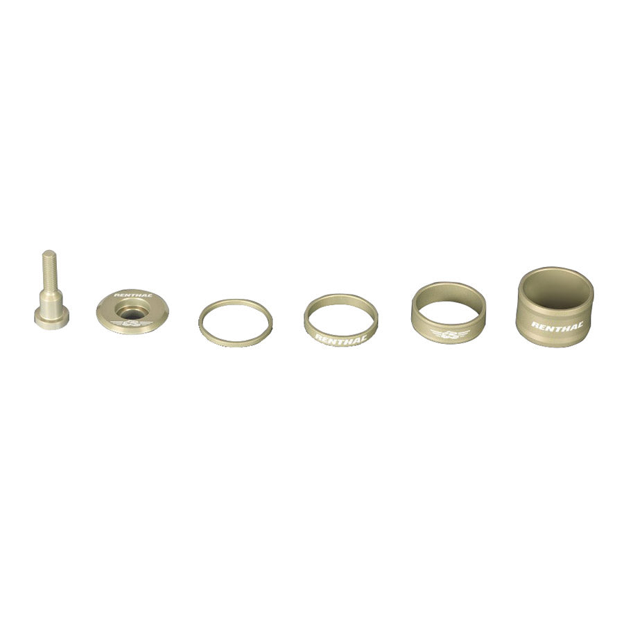 Renthal V2 Apex Spacer and Top Cap Kit AluGold