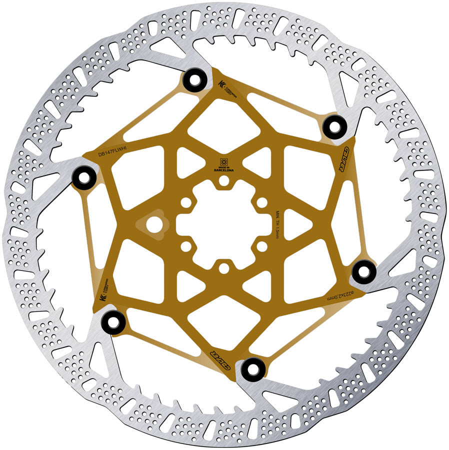 Galfer Shark Evo Disc Brake Rotor - 223mm x 2.0mm 6-Bolt Kashima