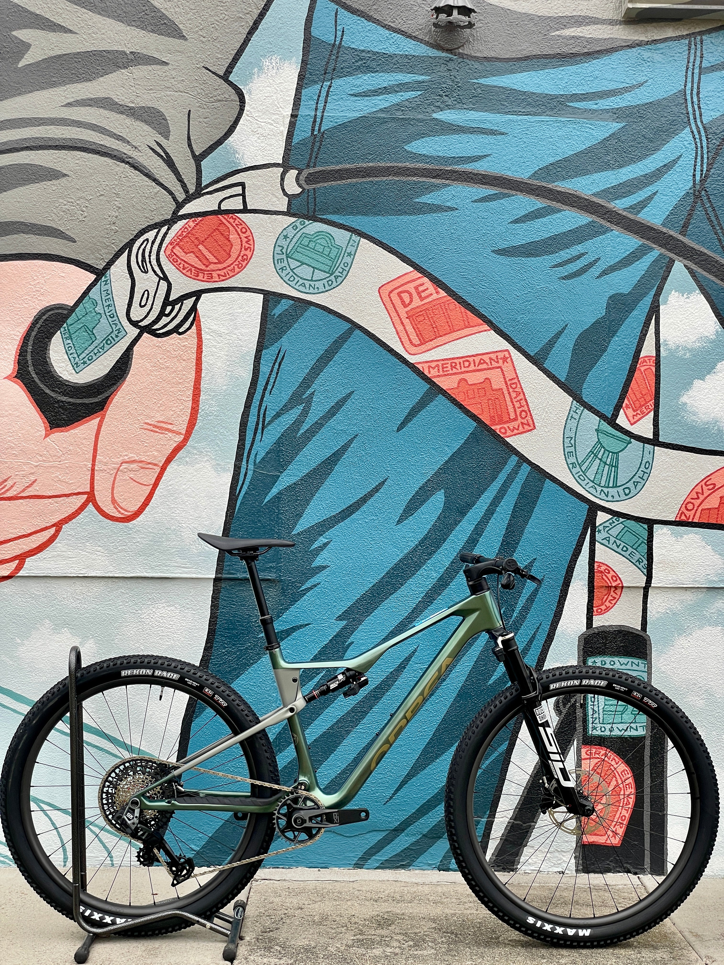 Orbea Oiz M10 AXS w/Flight Attendant - Large