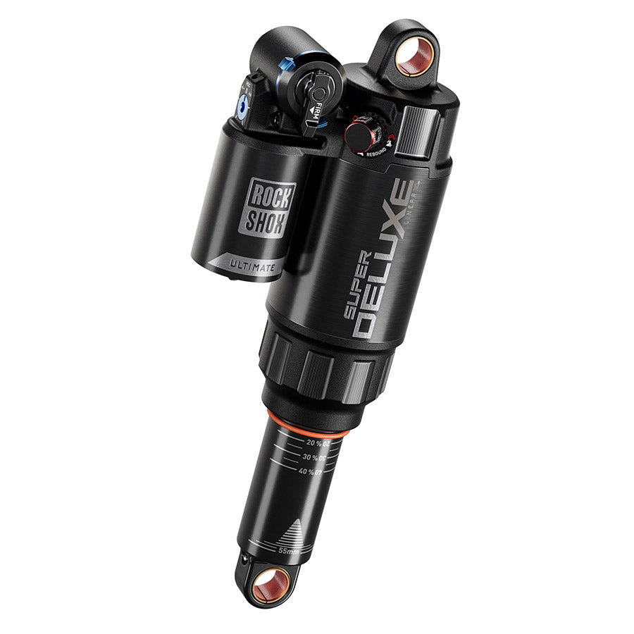 RockShox Super Deluxe Ultimate D1 Rear shock 190x45 Shaft Eyelet: Standard Body Eyelet: Standard Token Loc 2 Reb55/Comp34 Lockout 45