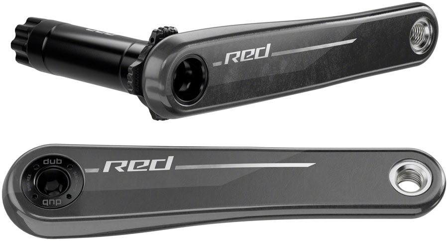SRAM RED Crank Arm Assembly - 150mm 12-Speed 8-Bolt Direct Mount DUB Spindle Interface Natural Carbon E1
