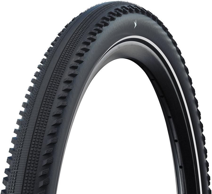 Schwalbe Motion Hurricane Tire - 650b x 50 / 27.5 x 2.00 Clincher Wire BLK/Reflex Standard RaceGuard Addix E-50