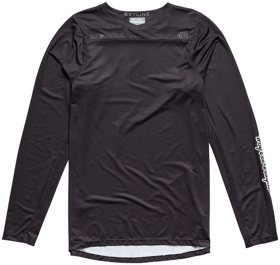 Skyline LS Jersey Mono Black - BLACK / MD