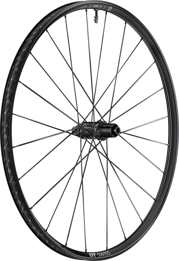 DT Swiss G 1800 Spline 20 Rear Wheel - 700 12 x 142mm Center-Lock HG11 Road LN 36 SL BLK