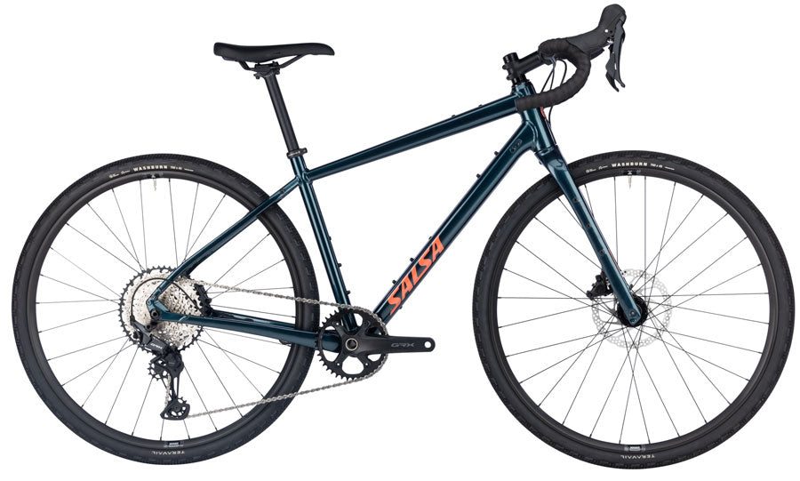 Salsa Journeyer Drop Bar GRX 610 1x12 Bike - 700c Aluminum Midnight Blue 53cm