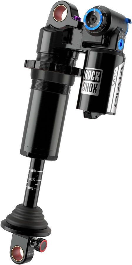 RockShox Vivid Coil Ultimate RC2T Rear Shock - 210 x 55mm Reb 55 / Comp 34 Adj. Hydraulic Bottom Out L/45 Standard D1