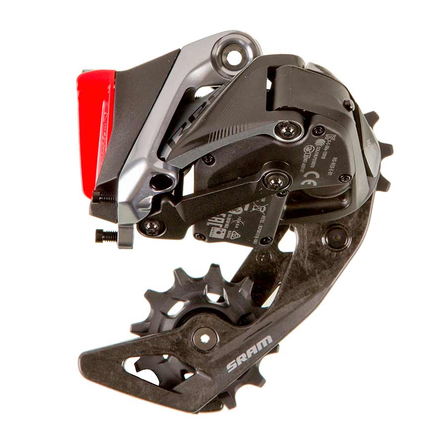 SRAM Red eTap AXS D1 Rear Derailleur Speed: 12 Cage: Medium Black