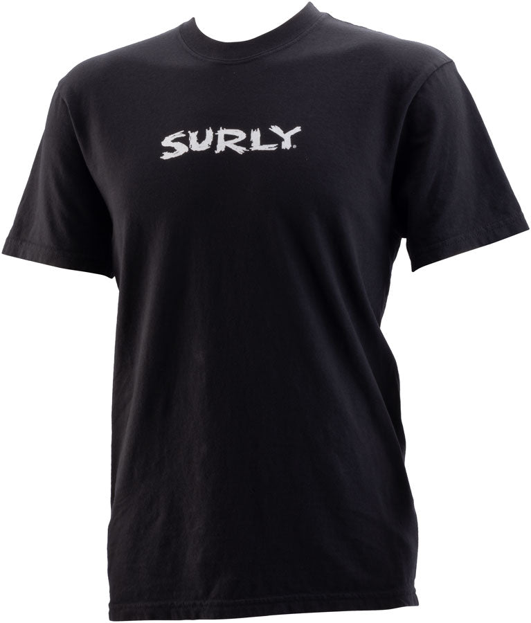 Surly Scratchy Logo Short Sleeve T-Shirt - Unisex Black 2X-Large