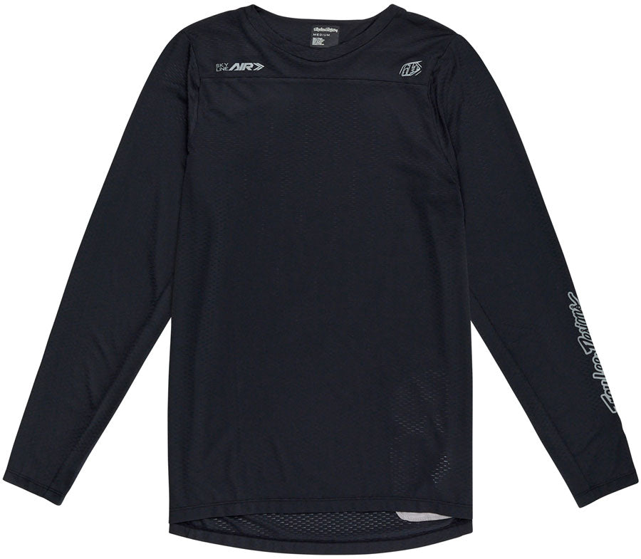 Skyline Air Long Sleeve Jersey Mono Black - BLACK / SM
