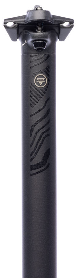 Teravail Stratum SE Seatpost - 27.2 x 400mm 18mm Offset Black