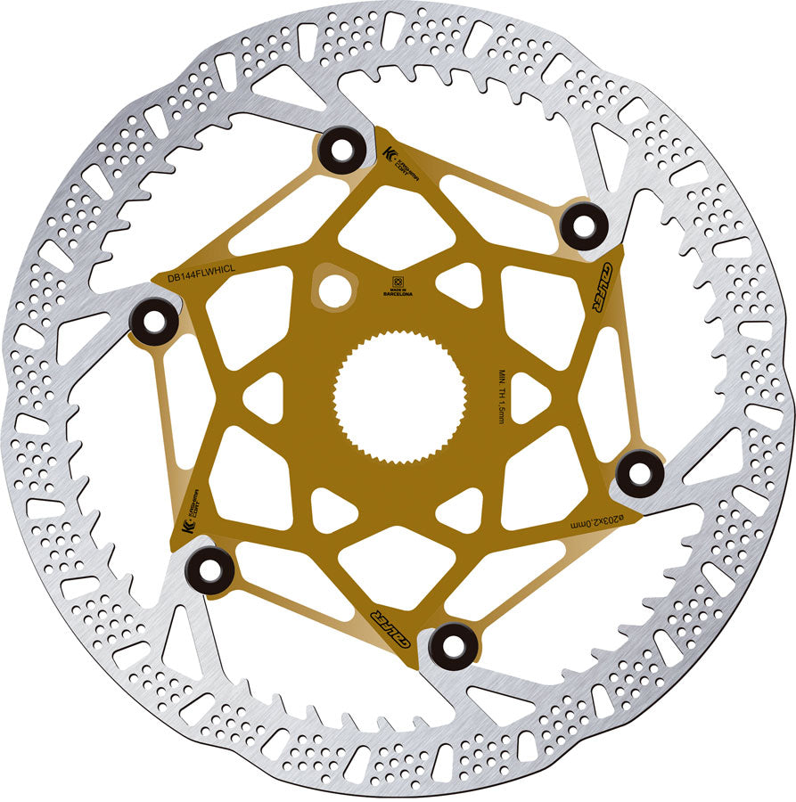 Galfer Shark Evo Disc Brake Rotor - 203mm x 2.0mm Centerlock Kashima