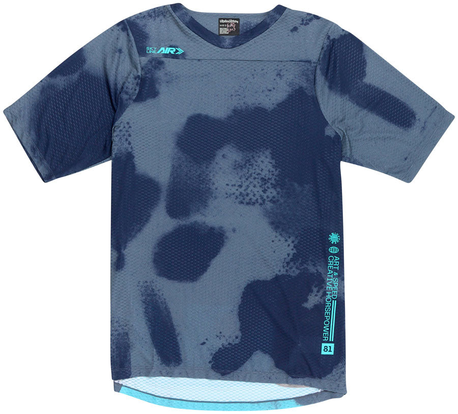 Skyline Air Short Sleeve Jersey Flared Steel - STEEL / SM