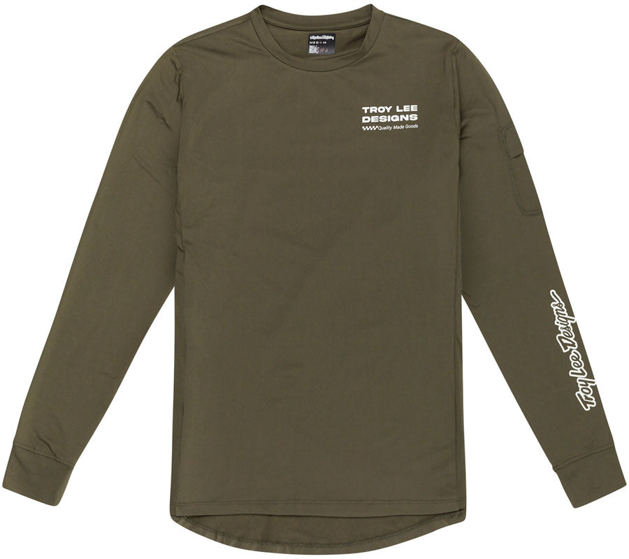 Ruckus Long Sleeve Ride Tee Factory Caper - CAPER / SM