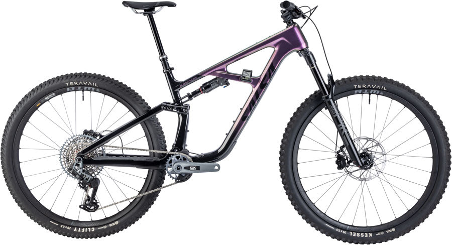 Salsa BLKthorn 125 C GX Transmission Bike - 29" Carbon BLK/Pearl Orchid X-Large