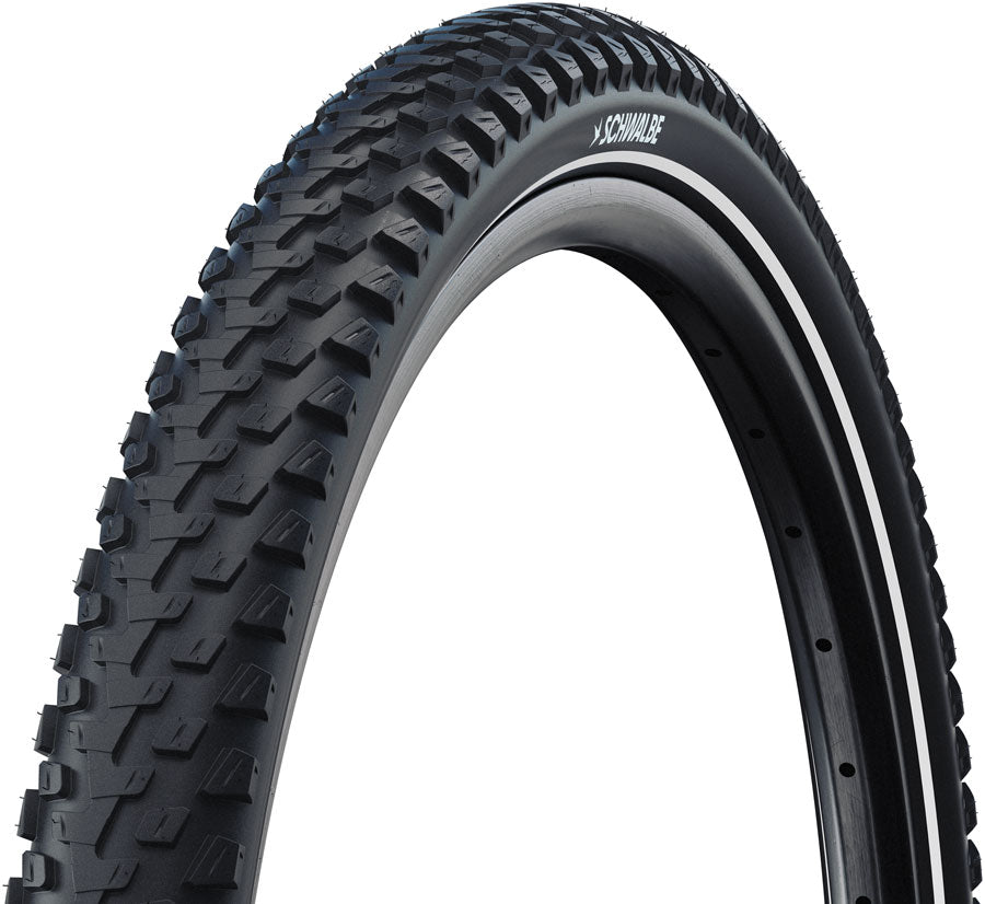 Schwalbe Marathon Plus MTB Tire - 700 x 57 / 29 x 2.25 Clincher Wire BLK/Reflex Performance SmartGuard Addix E-50