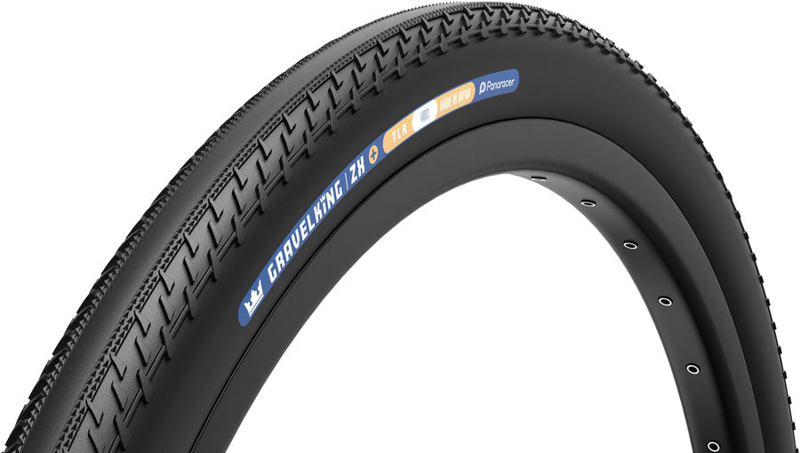 Panaracer GravelKing ZX Plus Tire - 700 x 40 Tubeless Folding Black