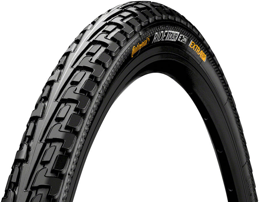 Continental Ride Tour Tire - 700b x 42 / 28 x 1-1/2 Clincher Wire BLK ExtraPuncture Belt E25