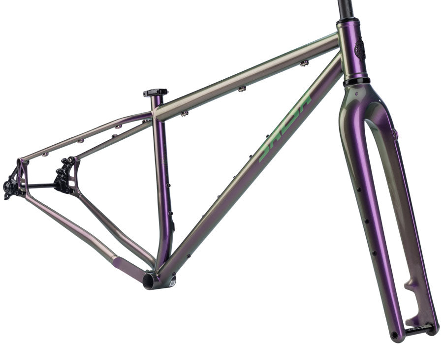 Salsa Fargo 32 Frameset - 32" Steel Pearl Orchid Small