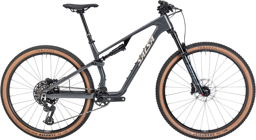 Salsa Spearfish C Eagle 90 Bike - 29" Carbon Graphite Gray Small