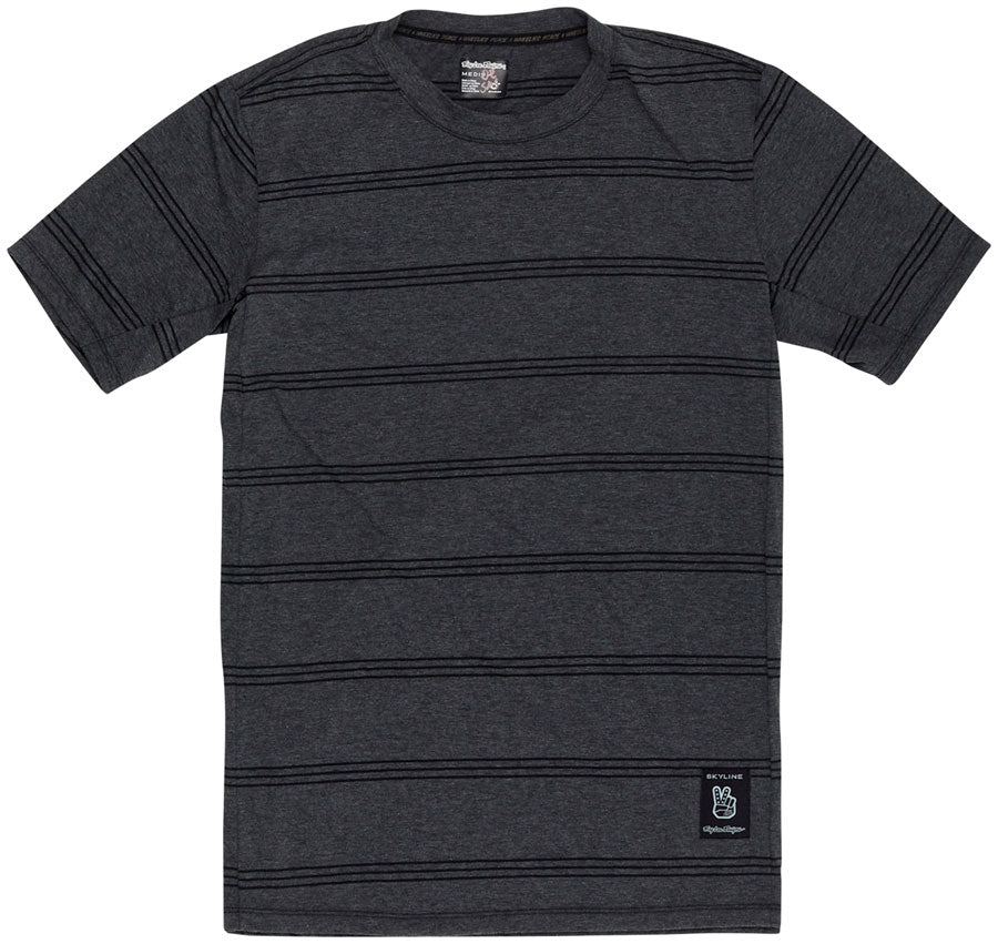 Skyline Short Sleeve Ride Tee Washed Out Dark Cloud - SM