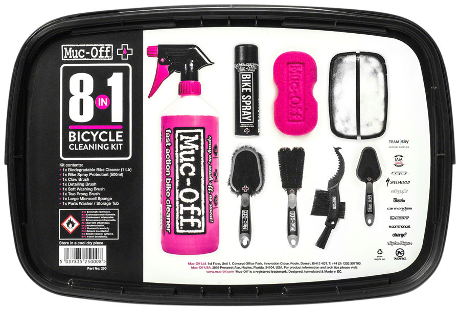 8 in 1 Bicycle Cleaning Kit - 8 in 1 Bicycle Cleaning Kit