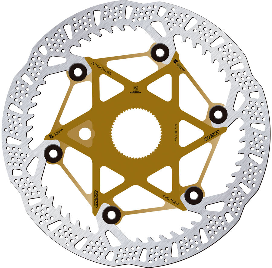 Galfer Shark Evo Disc Brake Rotor - 180mm x 2.0mm Centerlock Kashima