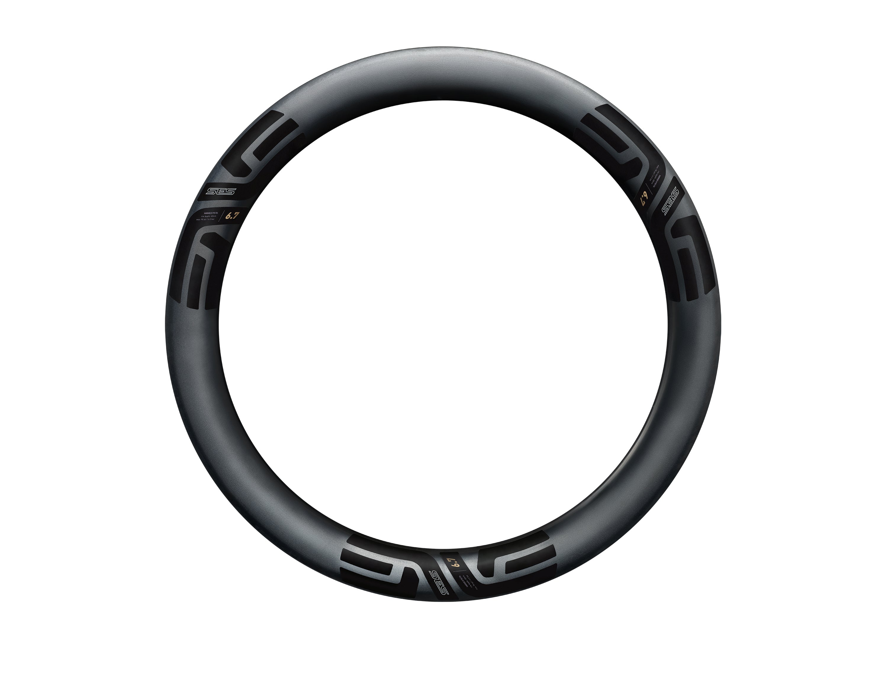 ENVE Road Rims - Front / Black / SES 6.7