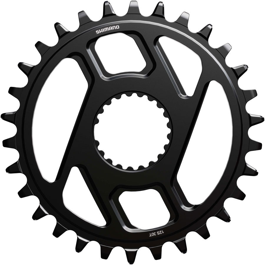 Shimano Deore SM-CRM66 Direct Mount Chainring - 30t 12-Speed For FC-M6200 FC-MT620 BLK