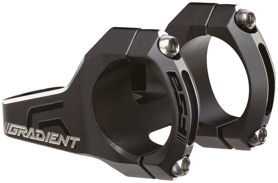Full Speed Ahead Gradient Stem - 45mm 31.8mm Clamp +6 1 1/8" BLK Direct Mount