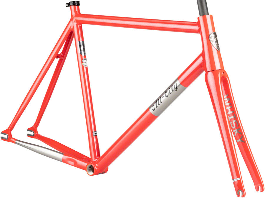 All-City Thunderdome Frameset - 700c Aluminum Hot Pink Blink 61cm