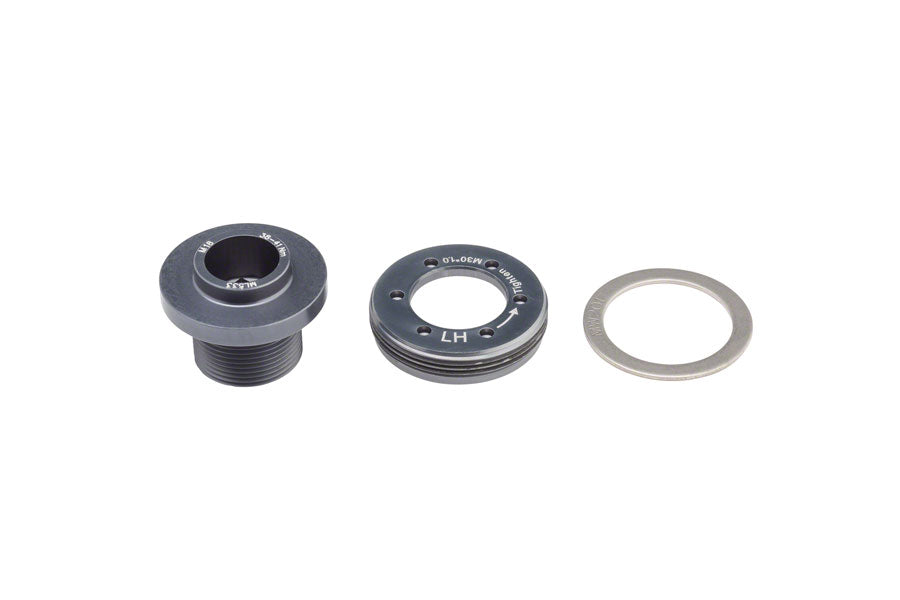 Extrakin Cap Full Speed Ahead Crank Bolt Extracting Cap - M18 Bolt M30 Cap Anodized