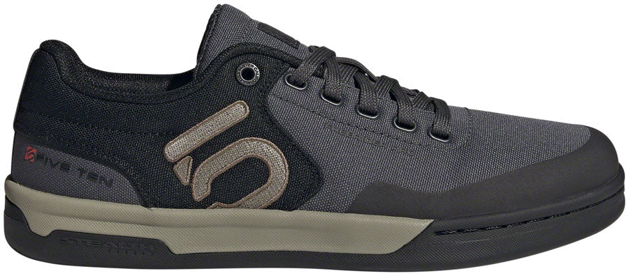 Five Ten Freerider Pro Canvas Flat Shoes - Mens Gray Six/Silver Pebble/Core BLK 10