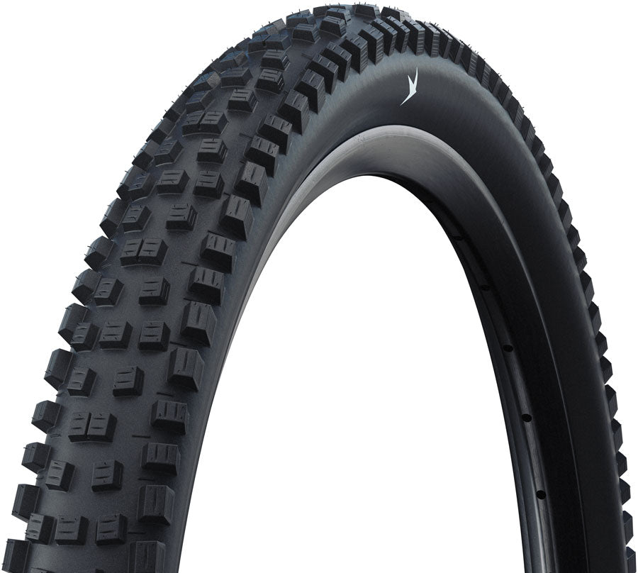 Schwalbe Nobby Nic Tire - 29 x 2.25 Clincher Wire BLK Standard Addix Green E-50
