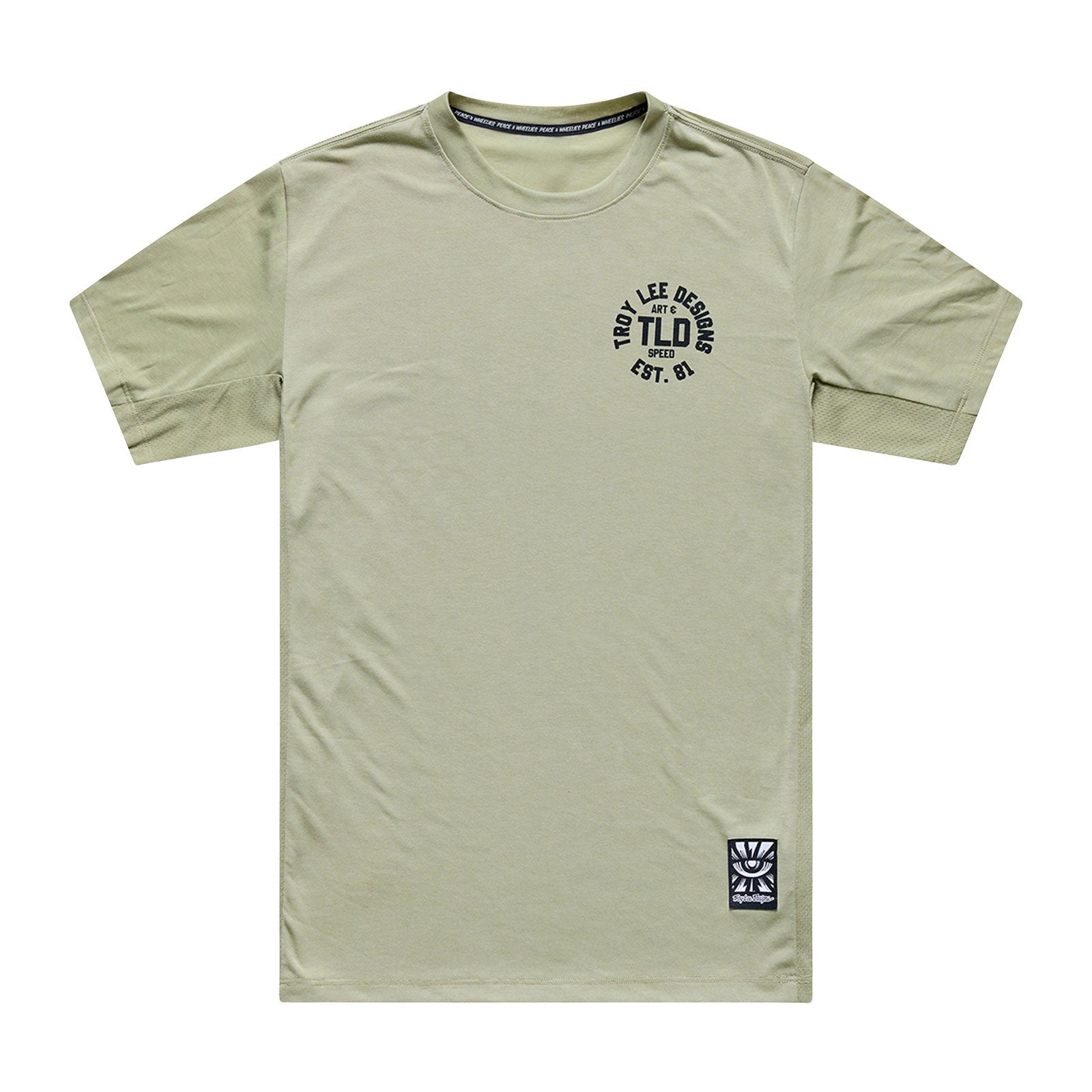 Skyline Ride SS Tee Stamps Sage - SAGE / 2X