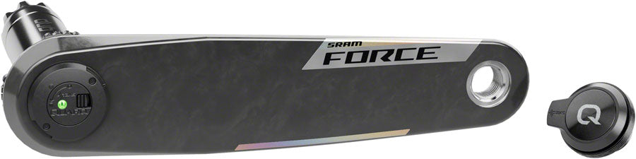 SRAM Force AXS Left Crank Arm Power Meter Spindle Assembly - 172.5mm 12/13-Speed DUB PM Spindle Carbon E1