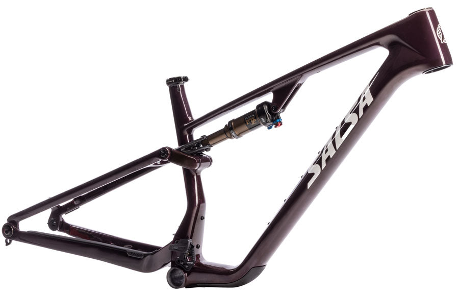 Salsa Spearfish C DLX  Frame - 29" Carbon Deep Orchid Carbon Small
