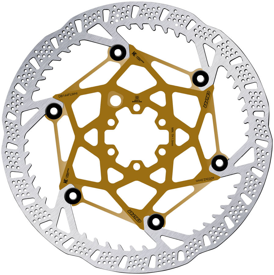 Galfer Shark Evo Disc Brake Rotor - 203mm x 2.0mm 6-Bolt Kashima