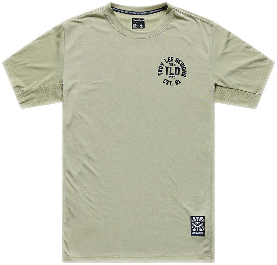 Skyline Ride SS Tee Stamps Sage - SAGE / SM
