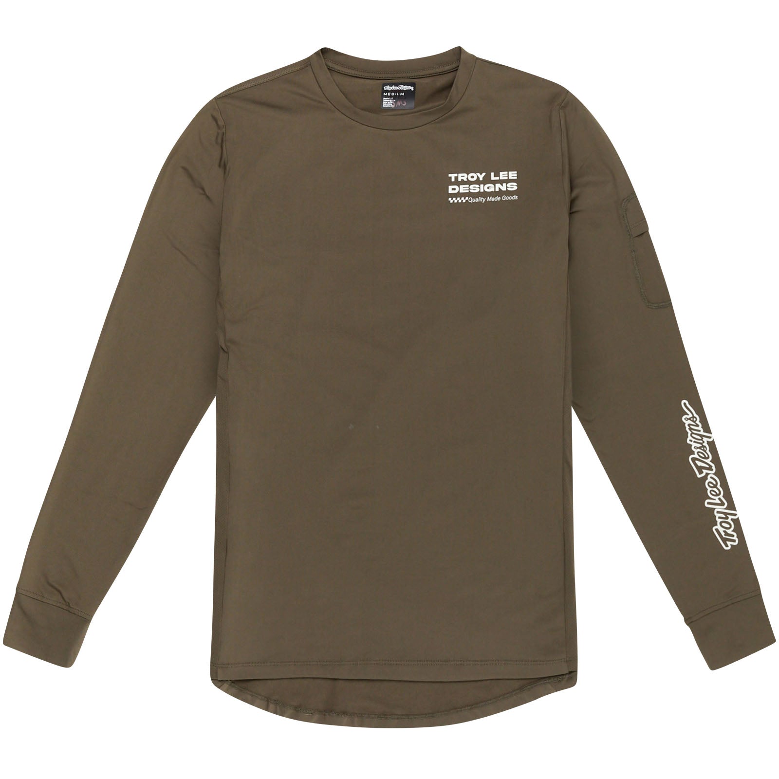 Ruckus Long Sleeve Ride Tee Factory Caper - CAPER / LG