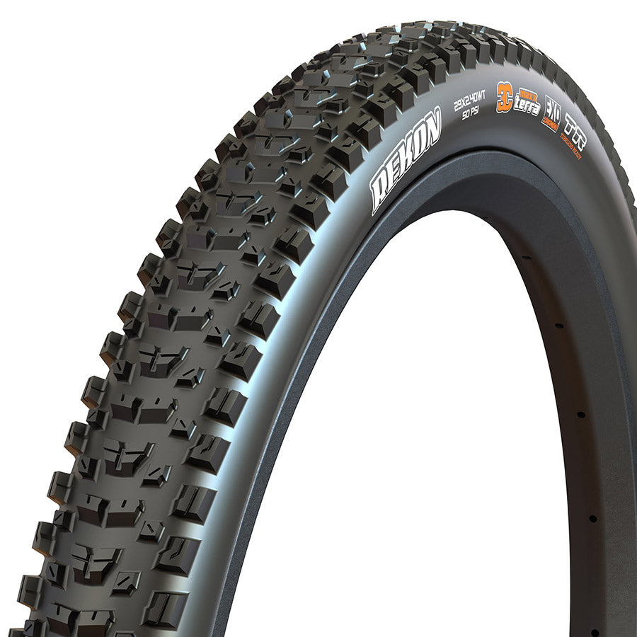 Maxxis Rekon Mountain Tire 29"x2.40 Folding Tubeless Ready MaxxTerra EXO+ 60TPI Black