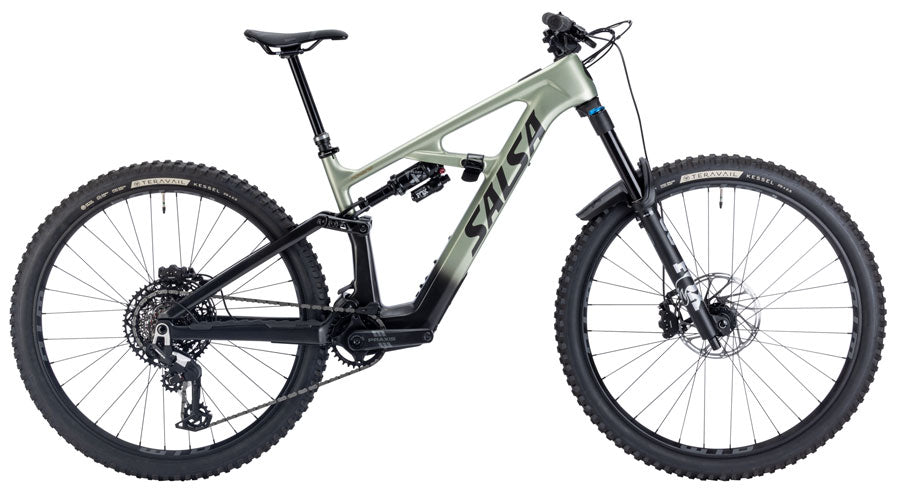 Salsa Moraine C Eagle 90 Transmission Ebike - 29" Carbon Coffee BLK / SageMedium