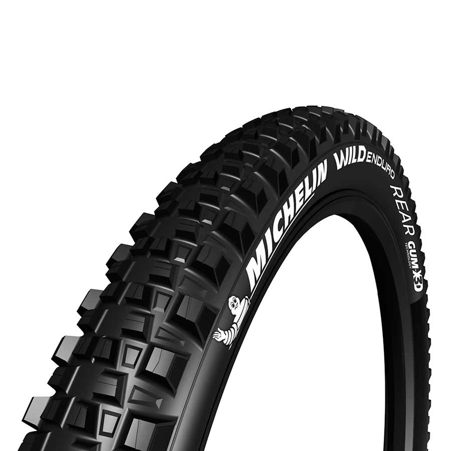 Michelin Wild Enduro Rear Tire 27.5''x2.80 Folding Tubeless Ready GUM-X GravityShield 3x33TPI Black