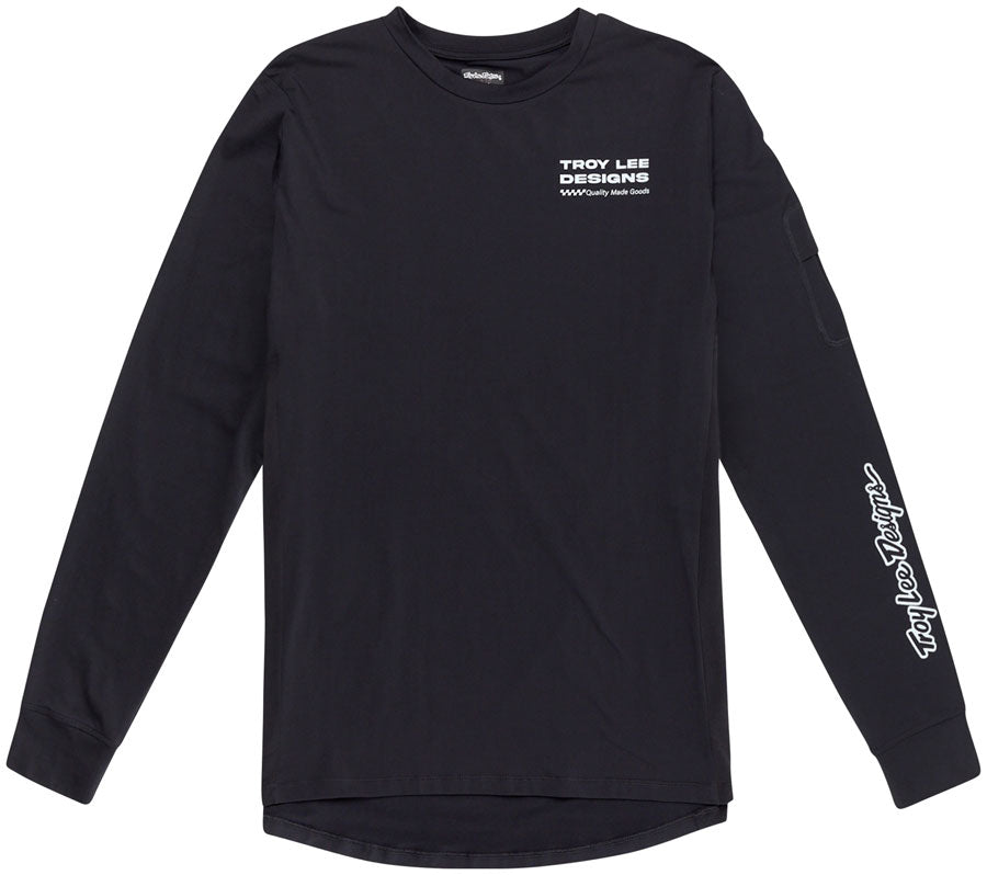 Ruckus Long Sleeve Ride Tee Factory Carbon - CARBON / SM