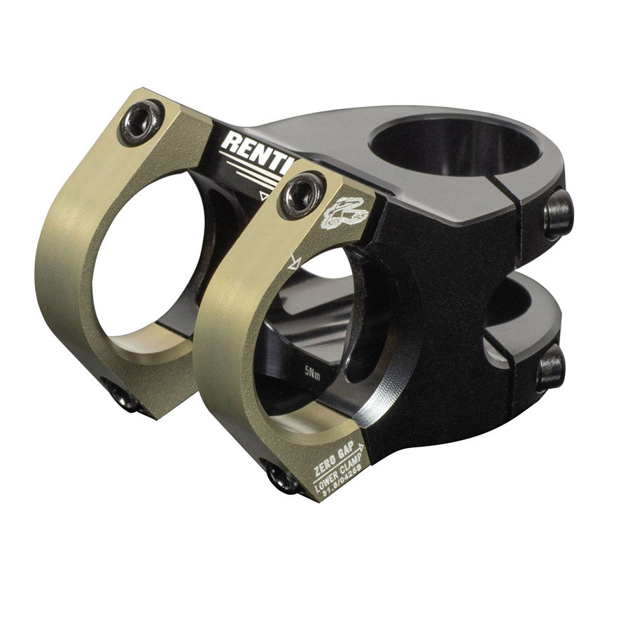 Renthal V2 Apex Stem (31.8) 50mm Black/AluGold