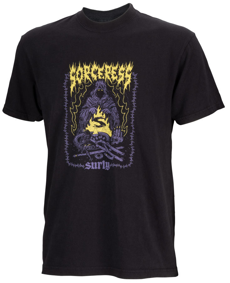 Surly Sorceress Short Sleeve Shirt Black - Small