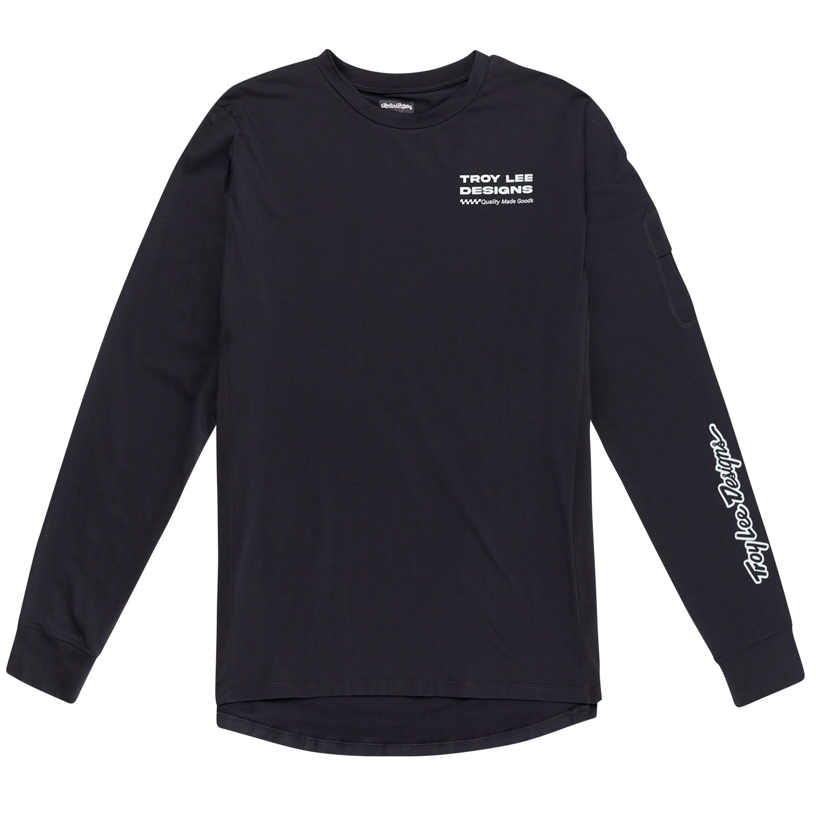 Ruckus Long Sleeve Ride Tee Factory Carbon - CARBON / LG