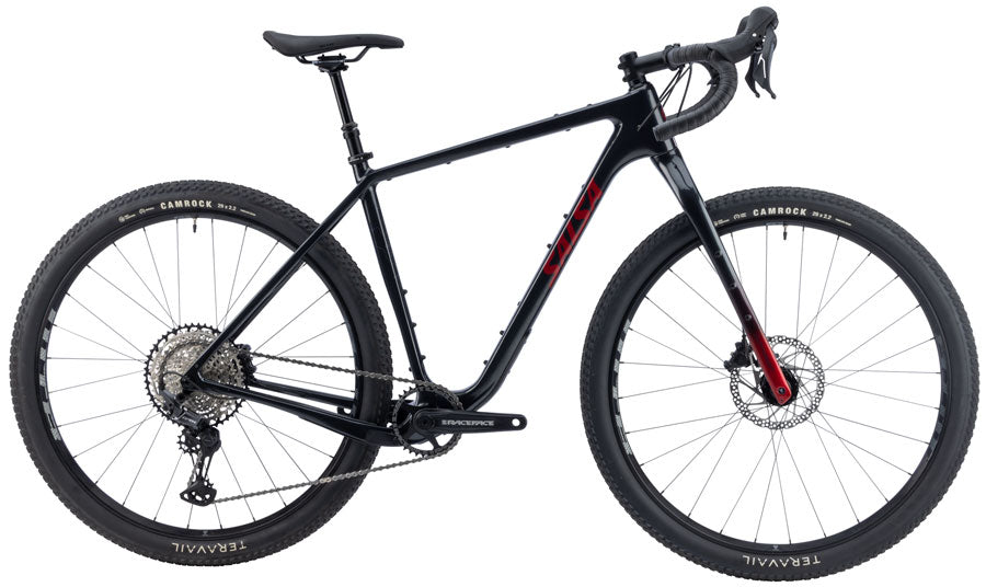 Salsa Cutthroat C GRX 610 1x12 Bike - 29" Carbon Smoke Black 60cm